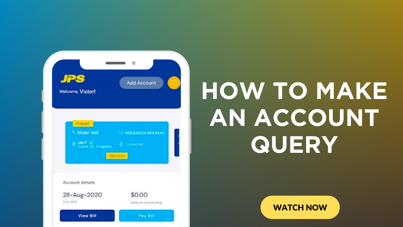 How To Make An Account Query